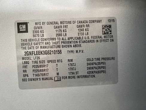 Used 2016 Chevrolet Equinox LS AWD/4WD image 32