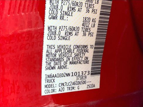Used 2022 Nissan Titan SV w/ SV Convenience Package AWD/4WD image 33