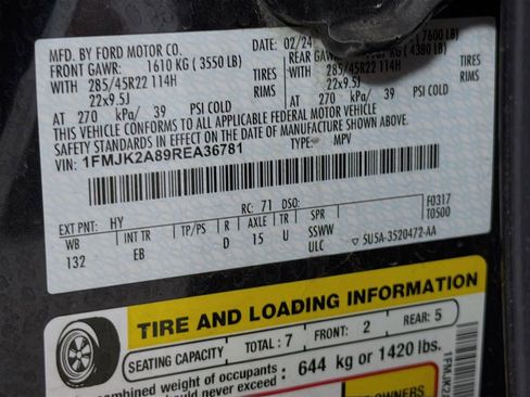 Used 2024 Ford Expedition Max Limited image 37