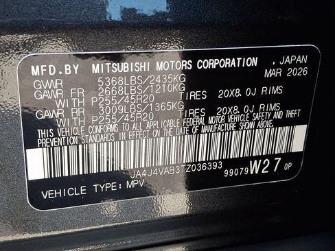 New 2026 Mitsubishi Outlander LE AWD/4WD image 21