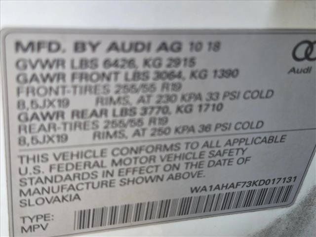 Used 2019 Audi Q7 2.0T Premium w/ Convenience Package AWD/4WD image 15