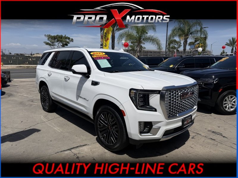 Used 2021 GMC Yukon Denali w/ Denali Premium Package RWD image 1