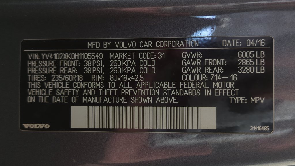 Used 2017 Volvo XC90 T5 Momentum AWD/4WD image 24