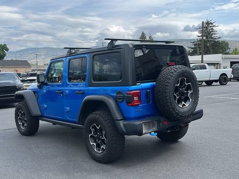 Used 2022 Jeep Wrangler Unlimited Rubicon 4xe w/ Steel Bumper Group AWD/4WD image 7