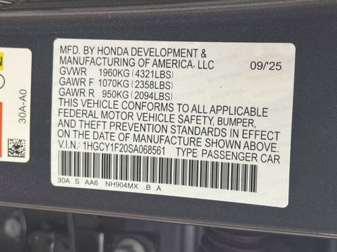 Used 2025 Honda Accord LX image 12
