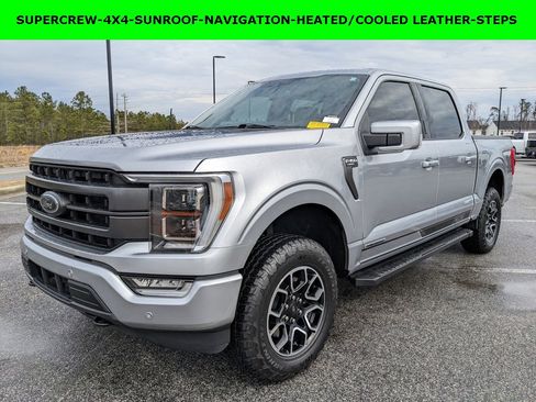 Used 2022 Ford F150 Lariat w/ Equipment Group 502A High image 1