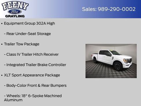 Certified 2022 Ford F150 XLT w/ Equipment Group 302A High AWD/4WD image 18