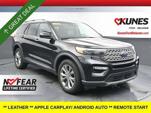 Used 2022 Ford Explorer Limited AWD/4WD image 1