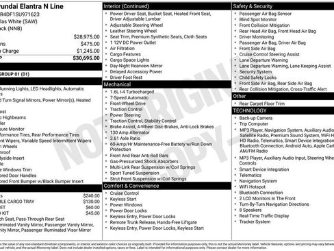 Used 2025 Hyundai Elantra N Line FWD image 29