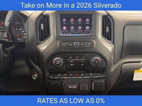 New 2026 Chevrolet Silverado 1500 Custom Trail Boss w/ Dark Appearance Package AWD/4WD image 14