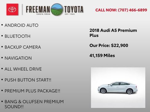 Used 2018 Audi A5 2.0T Premium Plus w/ Premium Plus image 11