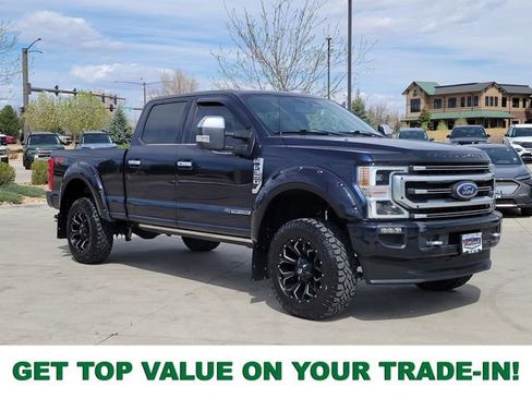 Certified 2022 Ford F350 Platinum w/ FX4 Off-Road Package AWD/4WD image 1