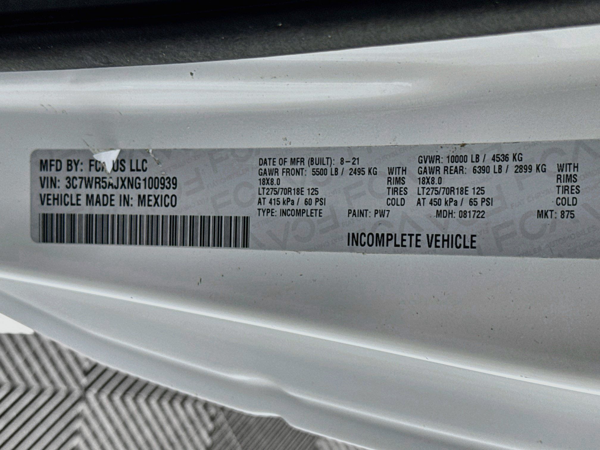 Used 2022 RAM 2500 Tradesman AWD/4WD image 34