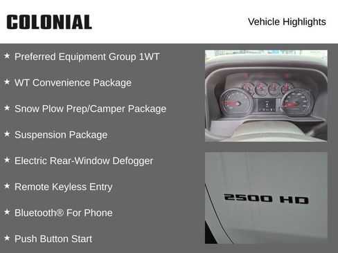 New 2025 Chevrolet Silverado 2500 W/T w/ WT/CX Safety Package image 6