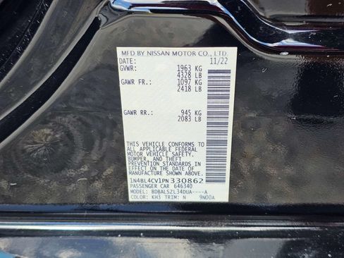 Used 2023 Nissan Altima 2.5 SR FWD image 14