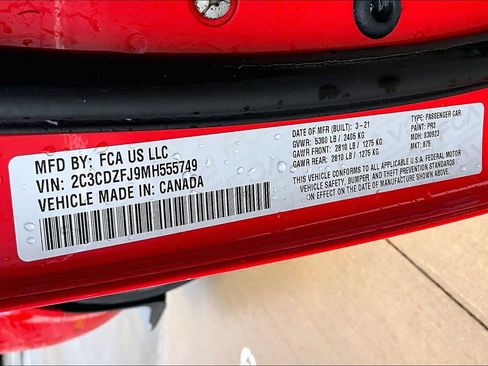 Used 2021 Dodge Challenger R/T Scat Pack RWD image 37