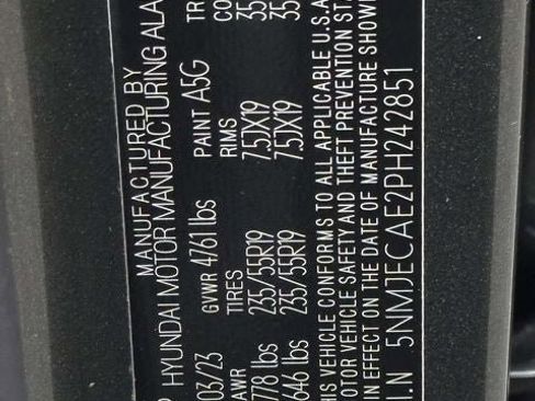 Used 2023 Hyundai Tucson Limited image 38