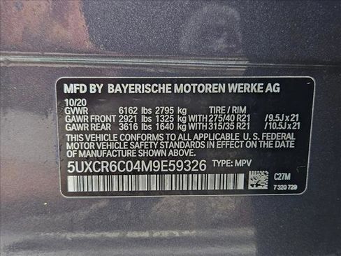 Used 2021 BMW X5 xDrive40i w/ Convenience Package image 23