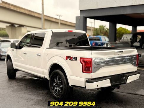 Used 2016 Ford F150 Platinum w/ Equipment Group 701A Luxury AWD/4WD image 3