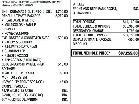 Used 2023 GMC Sierra 3500 Denali w/ Denali Ultimate Package image 2