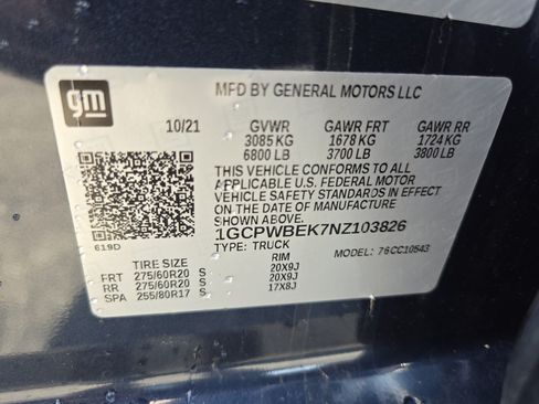Used 2022 Chevrolet Silverado 1500 Custom RWD image 20