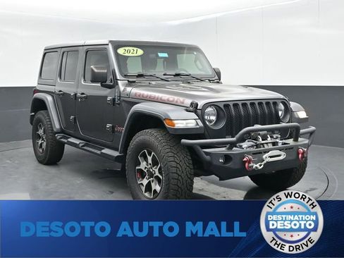 Used 2021 Jeep Wrangler Unlimited Rubicon AWD/4WD image 1