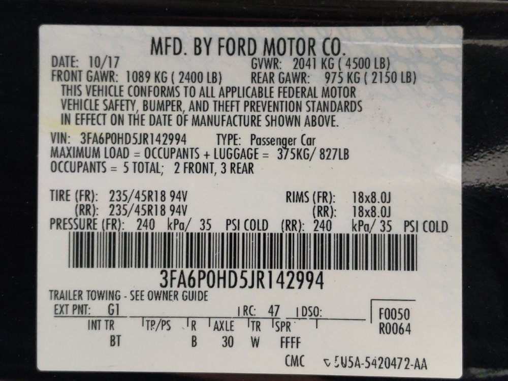 Used 2018 Ford Fusion SE w/ Fusion SE Technology Package FWD image 33
