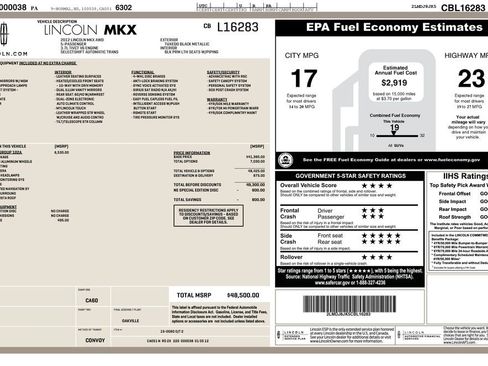 Used 2012 Lincoln MKX AWD image 10