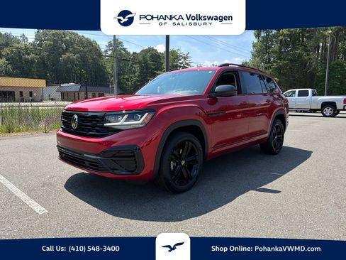 Used 2023 Volkswagen Atlas SEL R-Line AWD/4WD image 1
