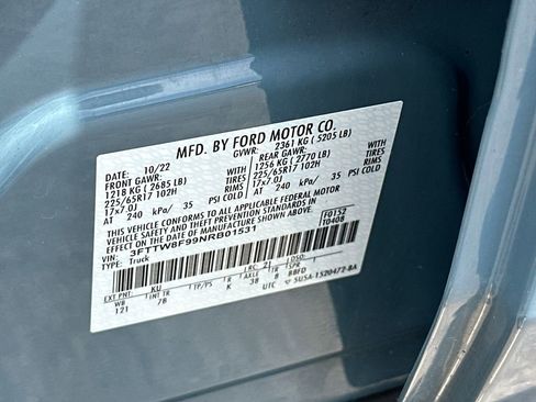 Used 2022 Ford Maverick XLT w/ Equipment Group 300A Standard image 22