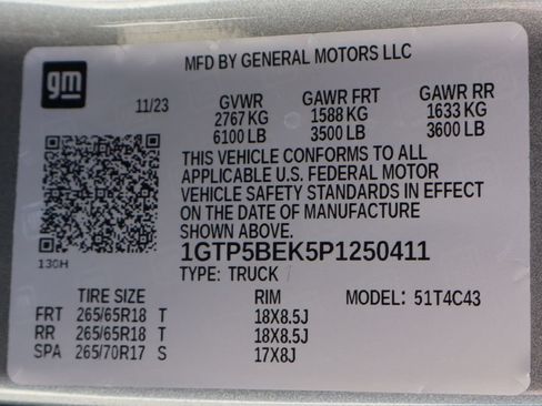 Used 2023 GMC Canyon Elevation w/ Elevation Premium Package RWD image 55
