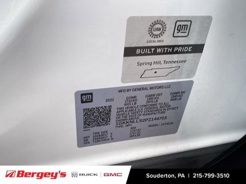 Certified 2023 GMC Acadia AT4 w/ Preferred Package image 38