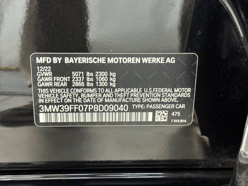 Used 2023 BMW 330e w/ Driving Assistance Package RWD image 25