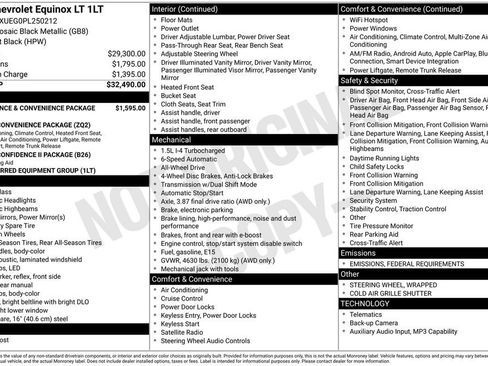 Certified 2023 Chevrolet Equinox LT image 36
