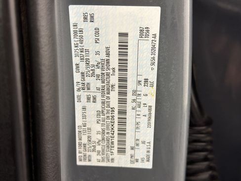 Used 2019 Ford F150 XL w/ Equipment Group 101A Mid AWD/4WD image 24