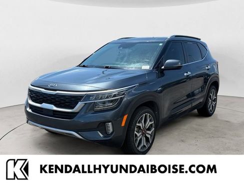 Used 2021 Kia Seltos SX w/ SX Sunroof Package AWD/4WD image 1