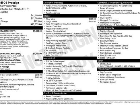 Used 2018 Audi Q5 Prestige w/ Prestige Package image 38