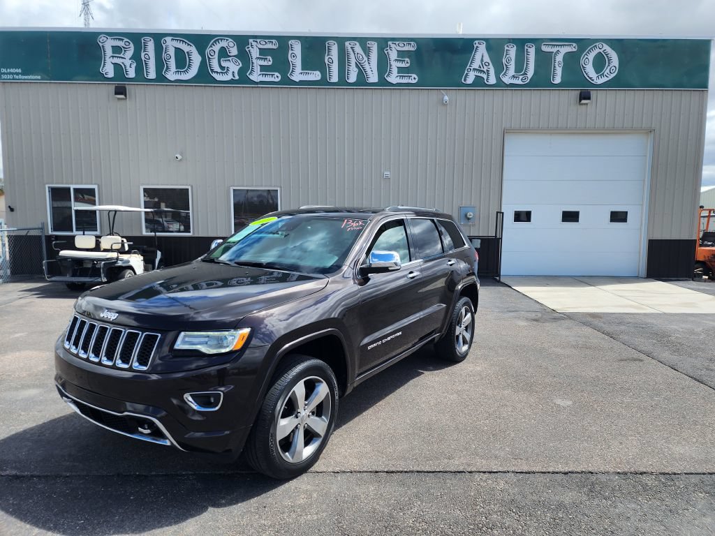 Used 2016 Jeep Grand Cherokee Overland w/ Advanced Technology Group AWD/4WD image 1