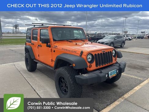 Used 2012 Jeep Wrangler Unlimited Rubicon w/ Connectivity Group AWD/4WD image 1