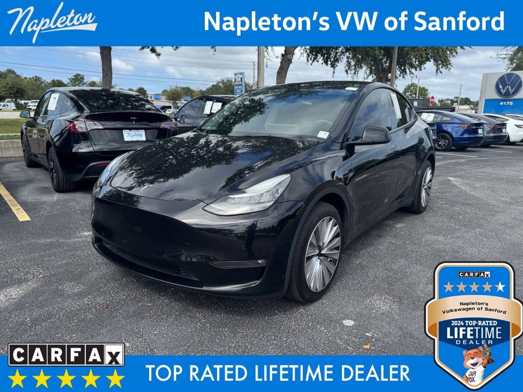 Used 2022 Tesla Model Y Long Range AWD/4WD image 1