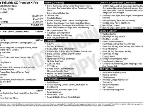 New 2025 Kia Telluride SX Prestige X-Pro image 2
