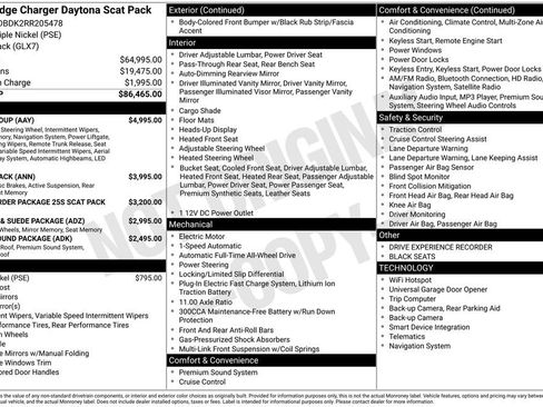 New 2024 Dodge Charger R/T Scat Pack w/ Plus Group image 15