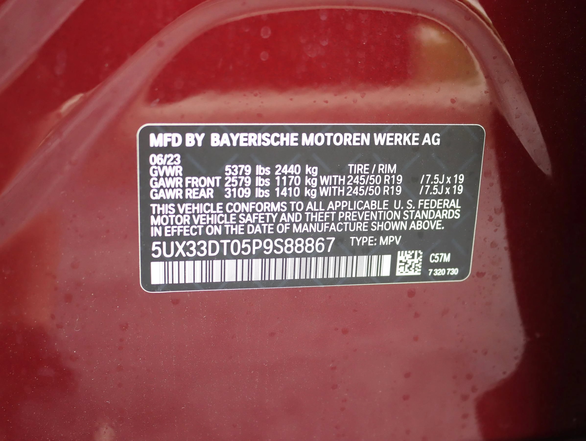 Used 2023 BMW X4 xDrive30i w/ M Sport Package AWD/4WD image 49