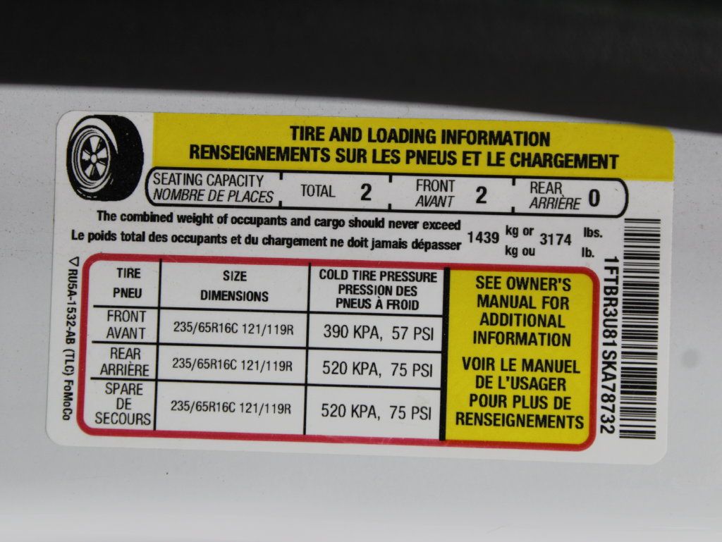Used 2025 Ford Transit 250 148 High Roof Extended AWD w/ Load Area Protection Package image 54