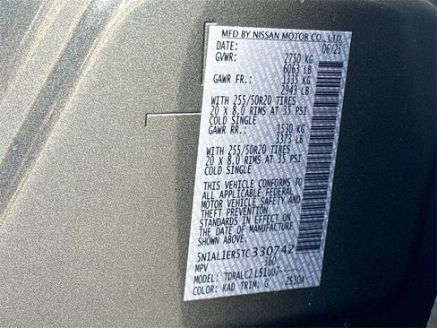 Used 2026 INFINITI QX60 Pure w/ Cargo Package image 35