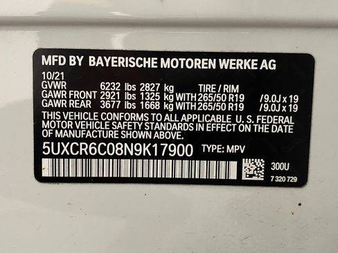 Certified 2022 BMW X5 xDrive40i image 36