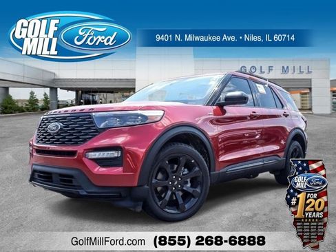 Certified 2024 Ford Explorer ST-Line w/ Class IV Trailer Tow Package AWD/4WD image 1