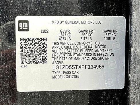 Used 2023 Chevrolet Malibu LT w/ Driver Confidence Package image 17