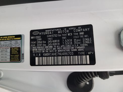 Used 2022 Hyundai Palisade SE w/ Cargo Package FWD image 33