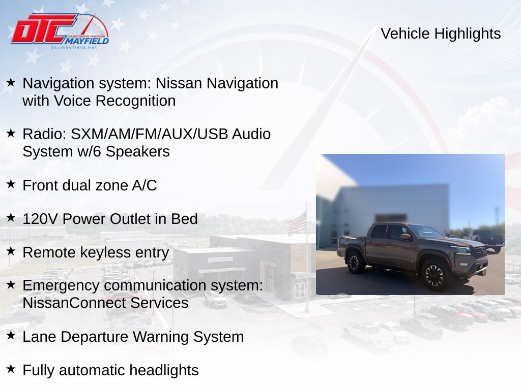 Used 2023 Nissan Frontier PRO-4X w/ Pro Convenience Package AWD/4WD image 6